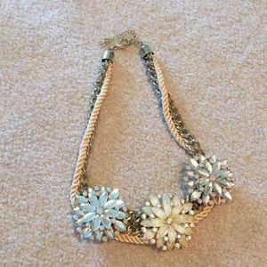 Large gold with rope necklace from Francesca’s